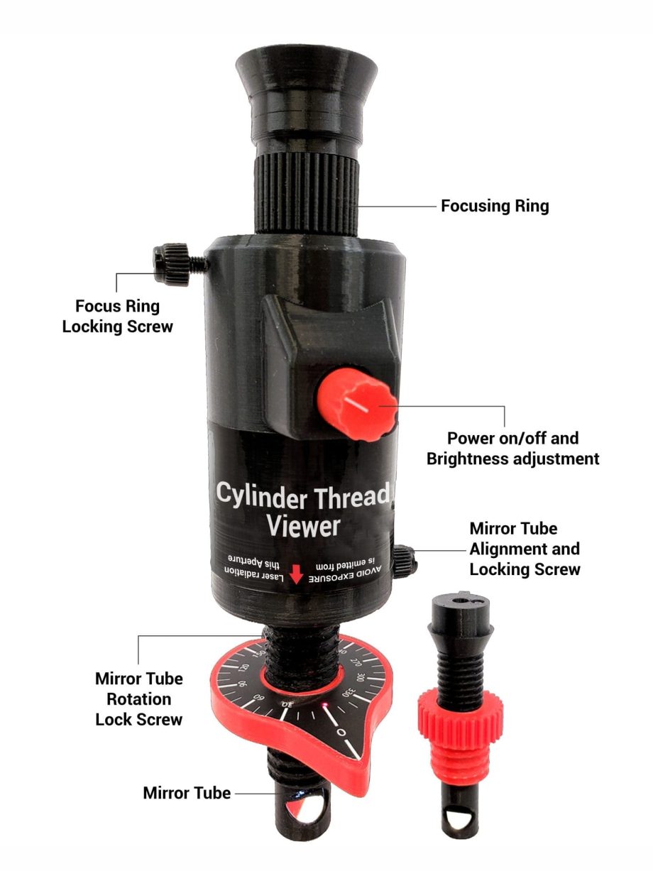 Tech Tools Visual Inspection Cylinder Thread Viewer