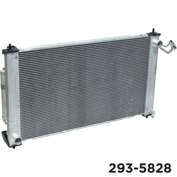 Radiator And A/C Condenser Assembly -- Crossflow Radiator