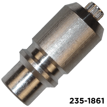 Fitting Weld On 1234YF Alluminium 16mm Service Port x W/ Cap and Core