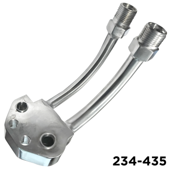 Compressor Fitting Manifold 90 Degree #8 x # 10 Comp Adapter Manifold Sanden 7176 SD7B10