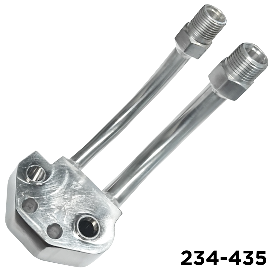 Compressor Fitting Manifold 90 Degree #8 x # 10 Comp Adapter Manifold Sanden 7176 SD7B10