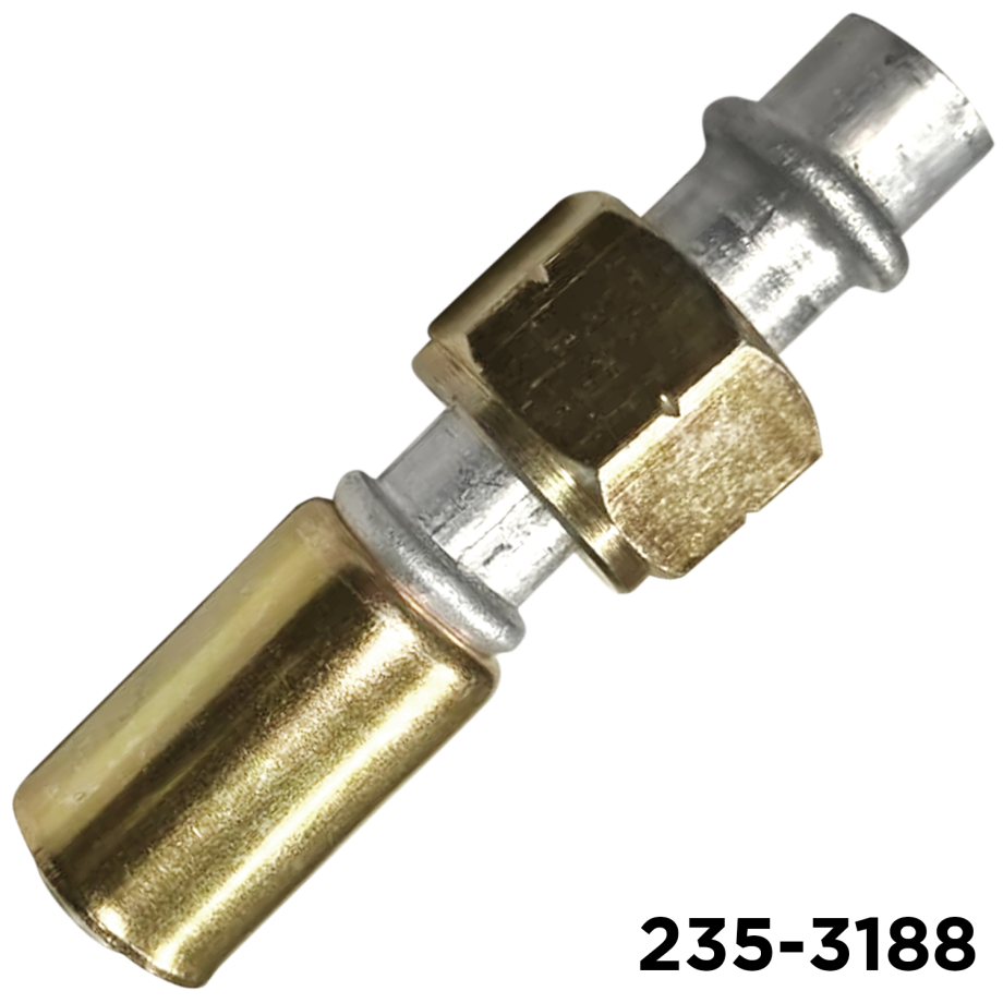 Beadlock Fitting Reduced Barrier M22 Female Oring #10 Hose
